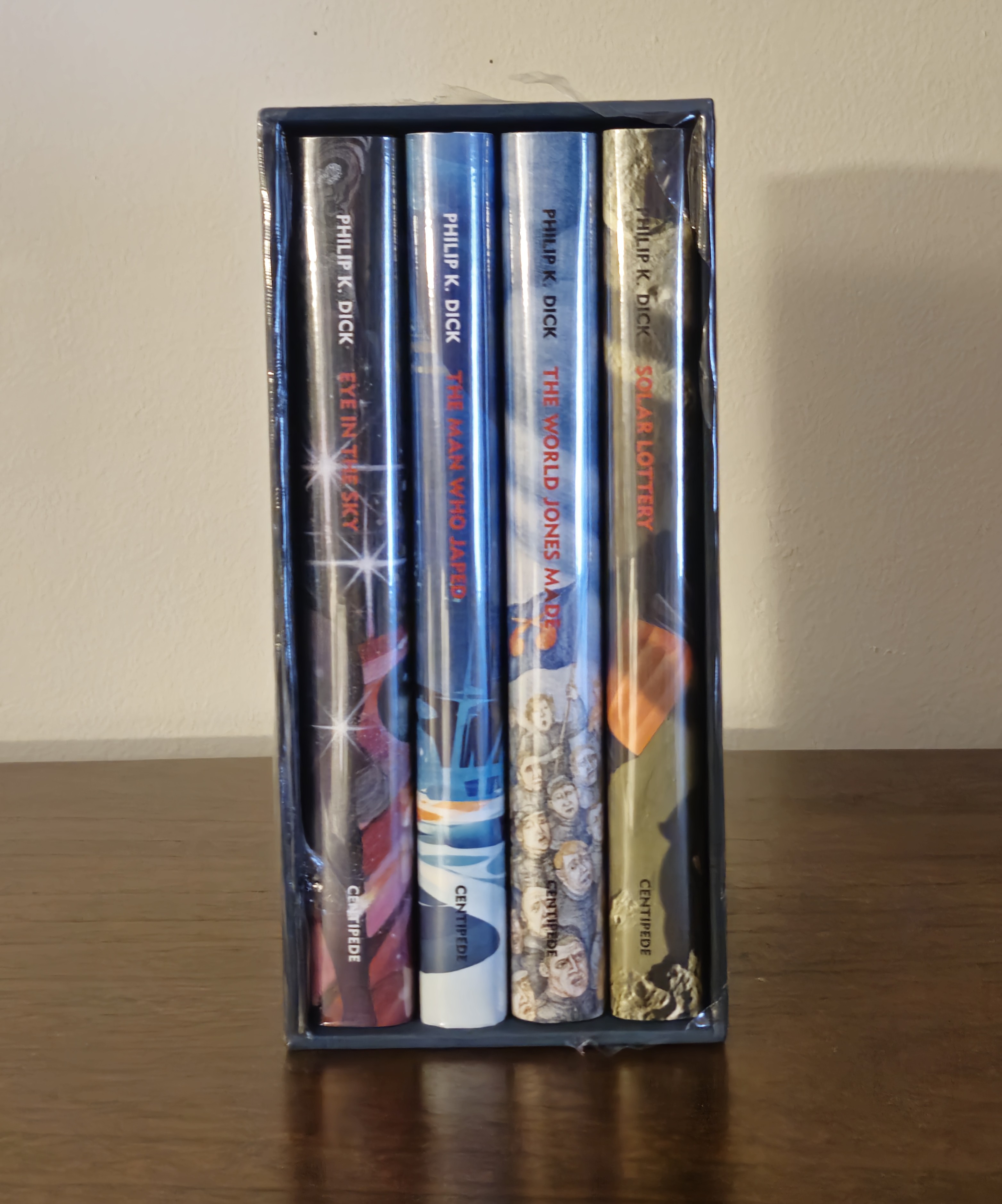 PKD - 4 VOLUME SET: EYE IN THE SKY [with] THE MAN WHO JAPED [with] THE WORLD JONES MADE [with] SOLAR LOTTERY